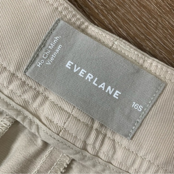 Everlane womens tan sandstone the way high drape pants 16 NWT - Picture 10 of 12